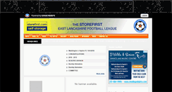Desktop Screenshot of eastlancsleague.com